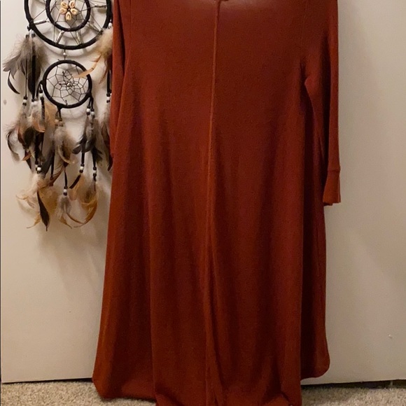 Ecote burnt orange tunic top - Picture 2 of 2